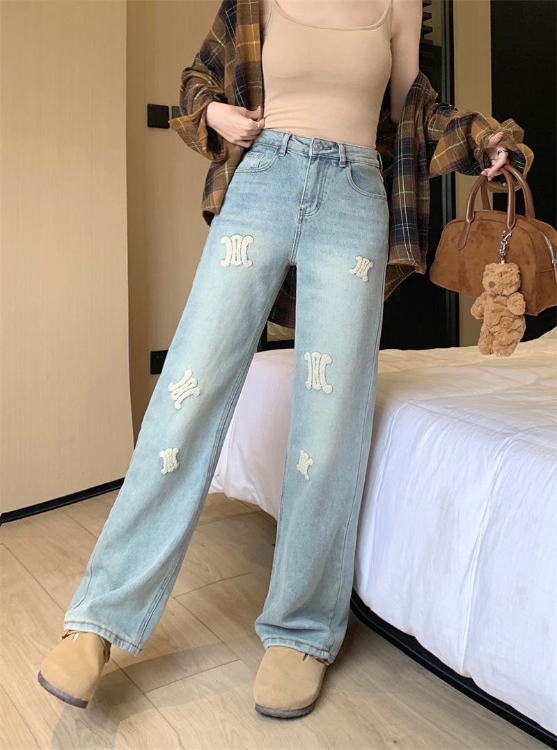 【bottoms】デザインデニムガウチョパンツG23676