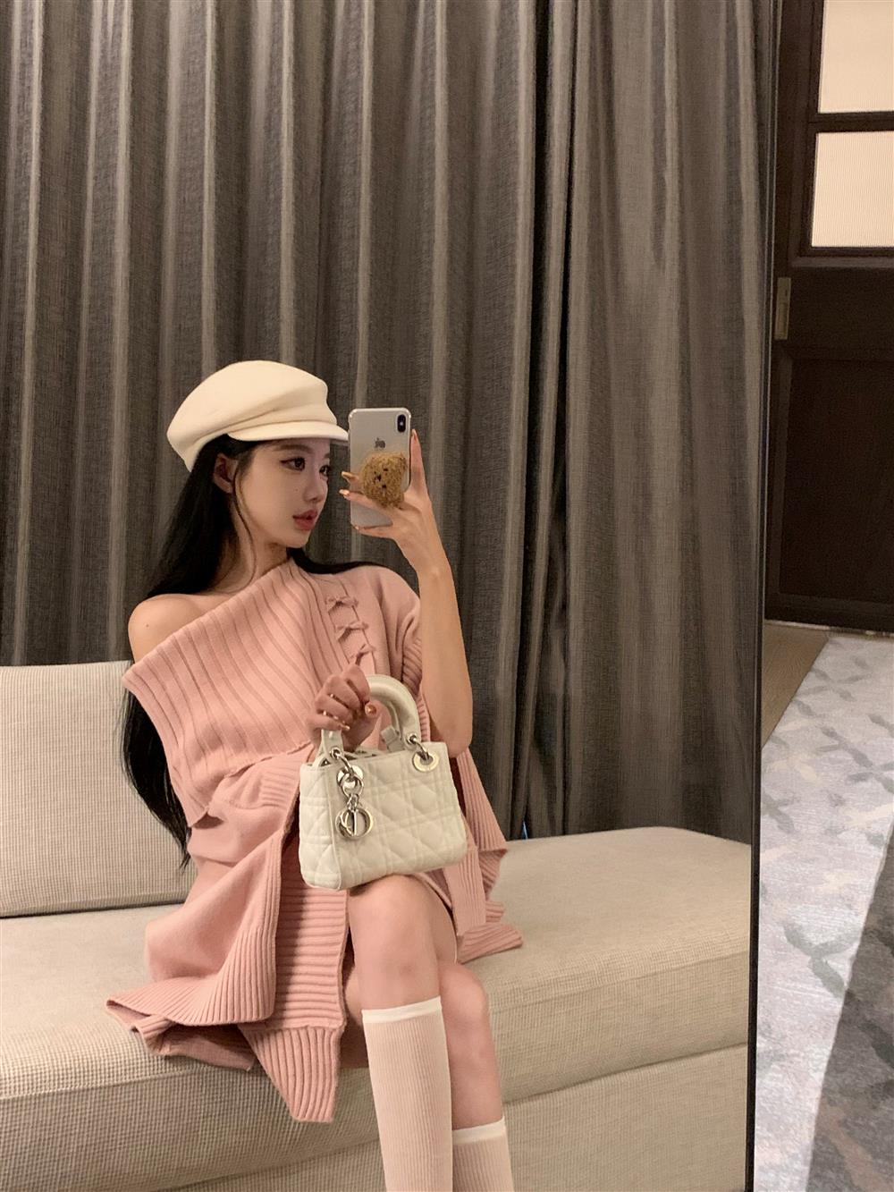 【tops】ゆったりニットセーターG23677