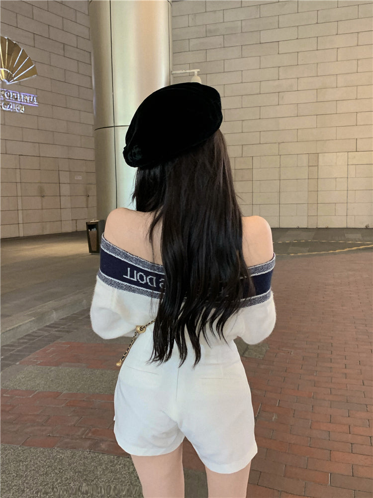 【tops】リボンニットセータG23678