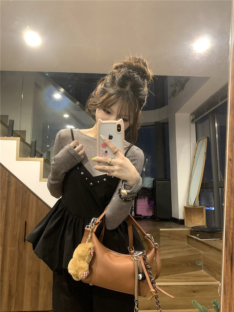 【tops】レデイーズ秋タンクトップG23686