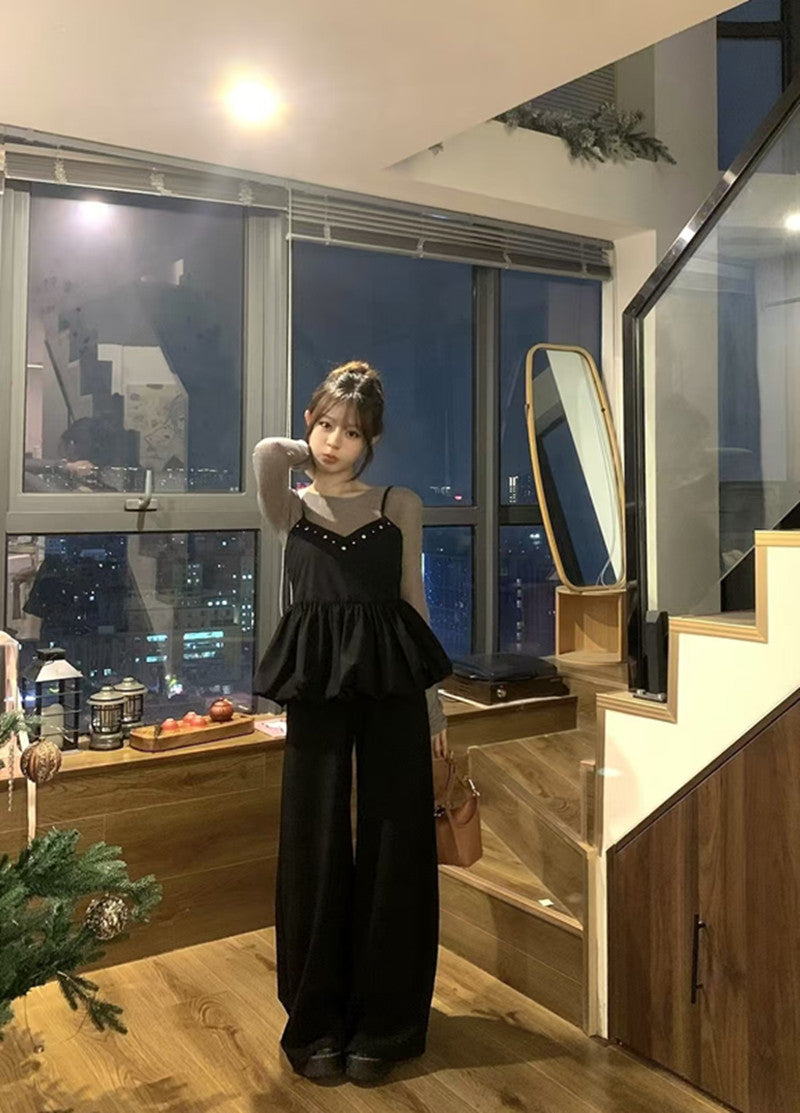 【tops】レデイーズ秋タンクトップG23686