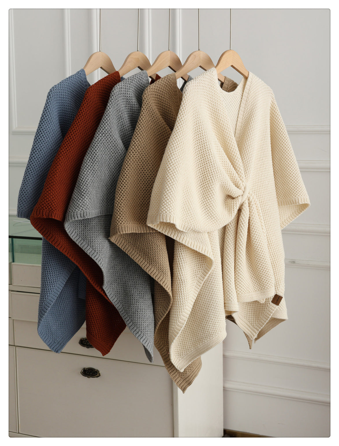 【tops】ゆったりニットケープG23687