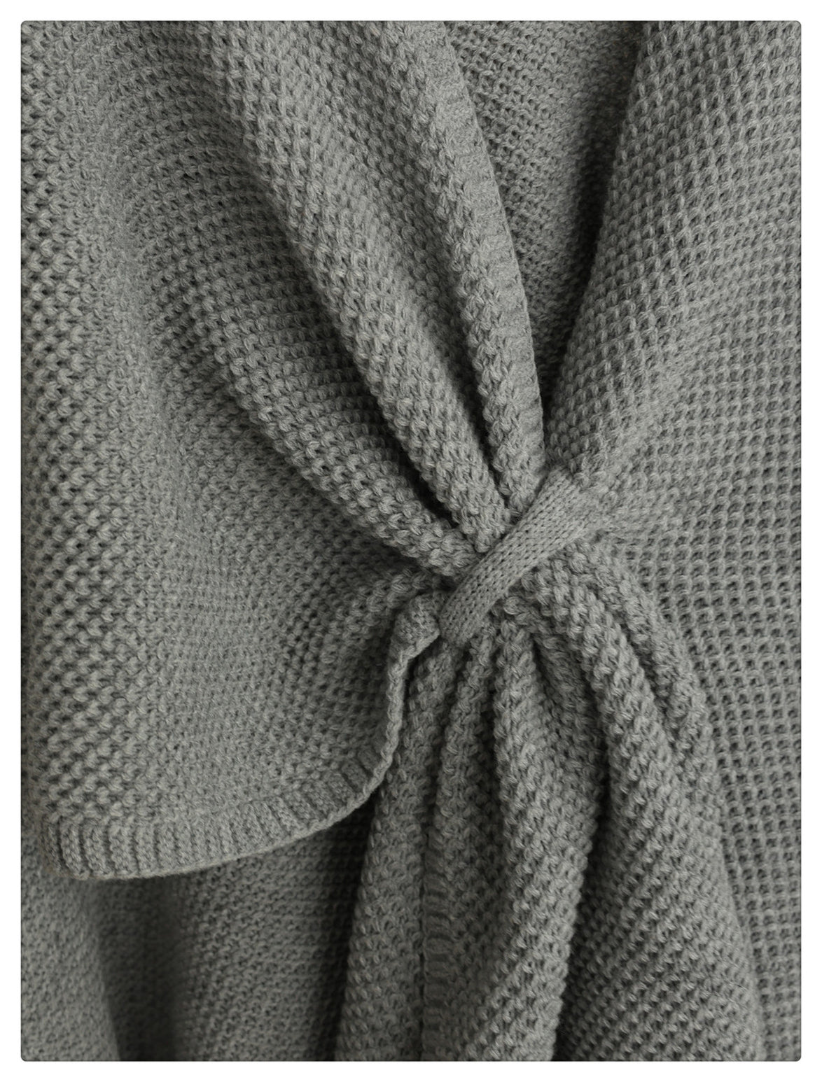 【tops】ゆったりニットケープG23687