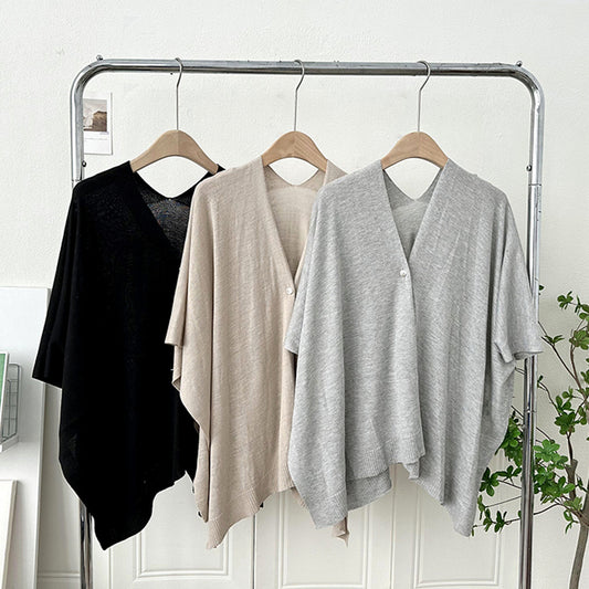 【outer】ケープアウターG23689