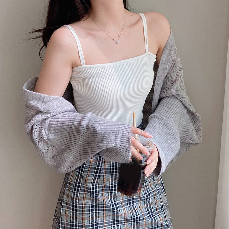 【tops】ニットケープG23690