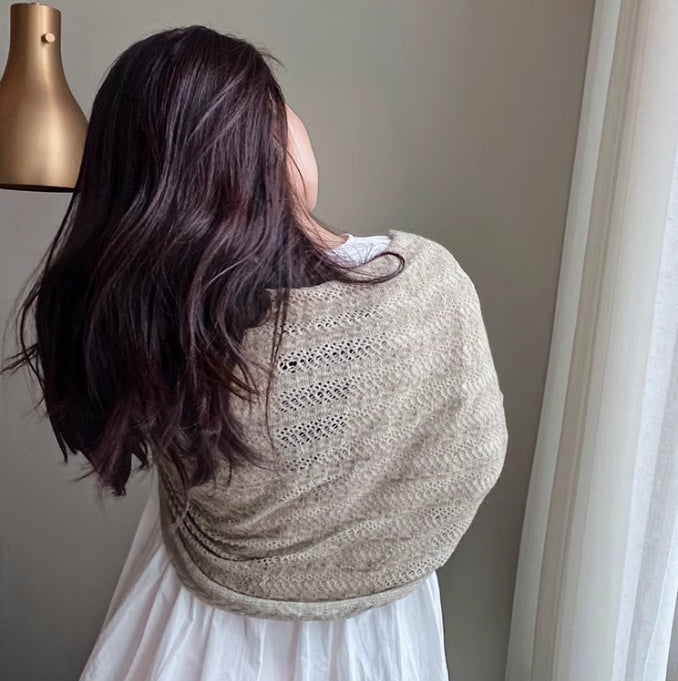 【tops】ニットケープG23690