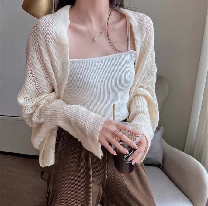 【tops】ニットケープG23690