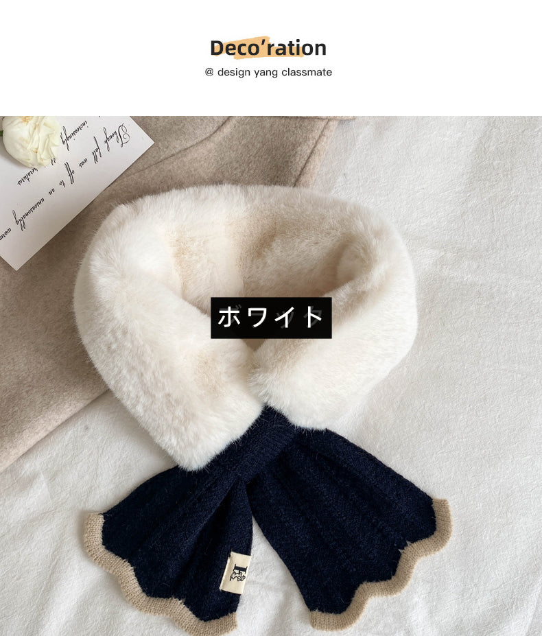 【小物】ファーニットスカーフG23691