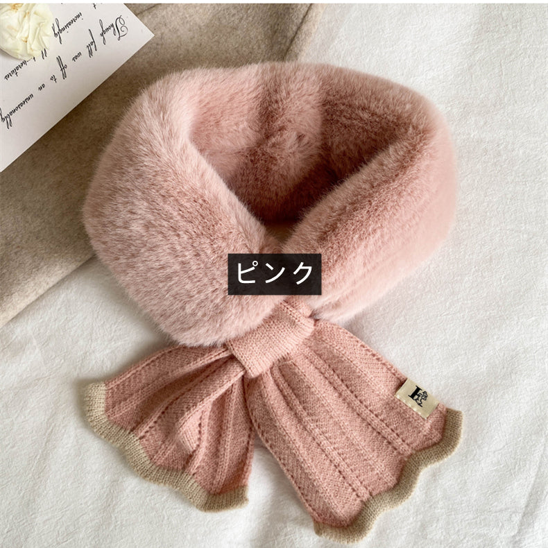 【小物】ファーニットスカーフG23691