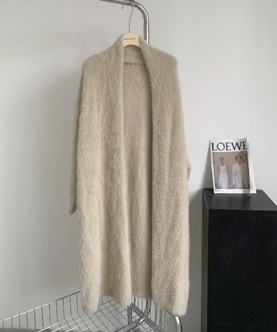 【outer】ゆったり厚手ニットカーディガンG23702