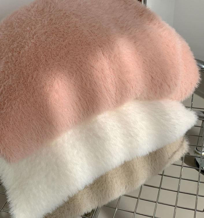 【outer】ゆったり厚手ニットカーディガンG23702