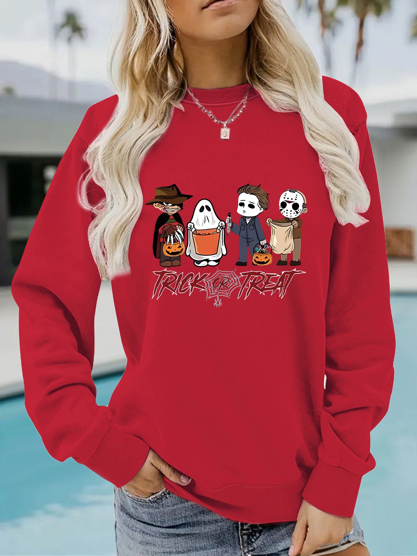 【tops】ラウンドネック長袖パーカーG23712