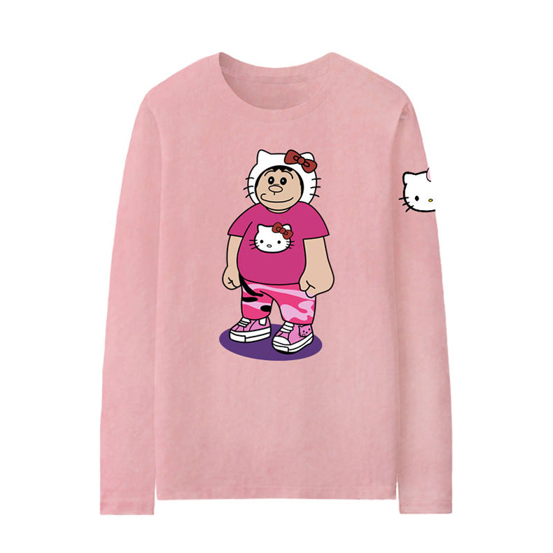 【tops】カートゥーン長袖TシャツG23714