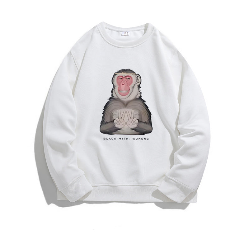 【tops】ラウンドネック長袖パーカーG23715