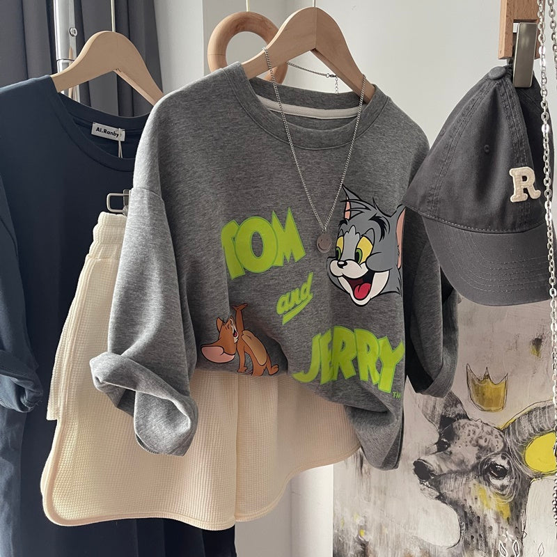 【tops】キャラクターTシャツG23725