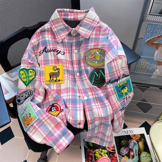 【tops】ゆったり長袖シャツG23726