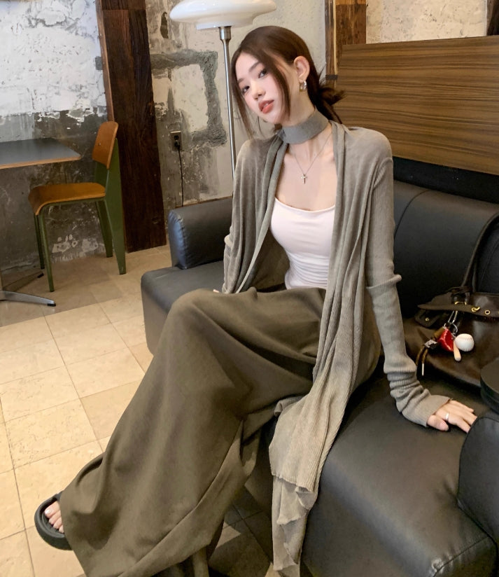 【outer】ゆったりニットカーディガンG23737