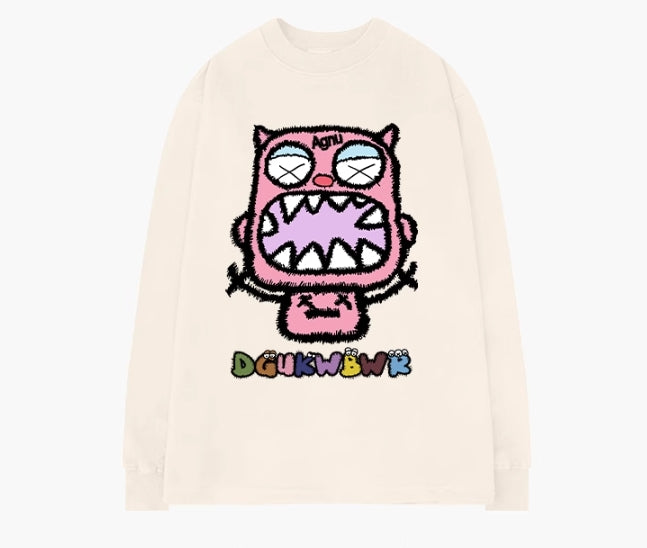 【tops】キャラクター長袖TシャツG23739