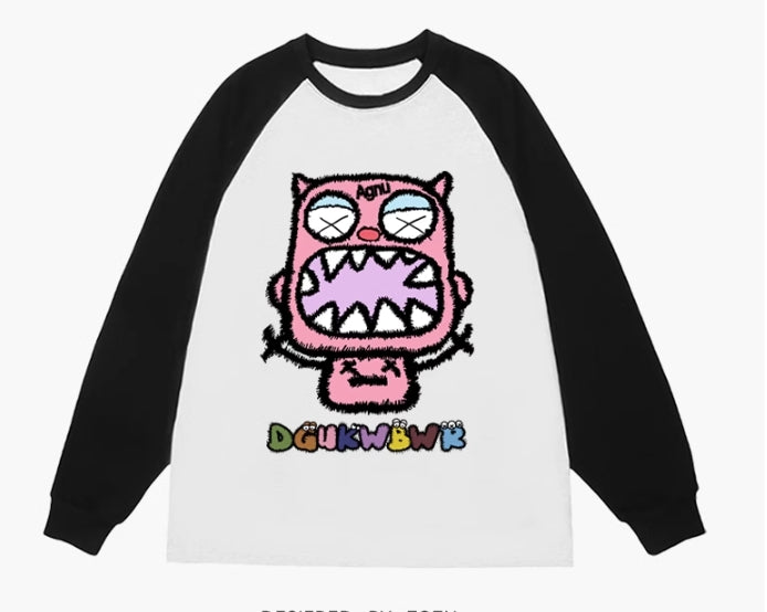 【tops】キャラクター長袖TシャツG23739