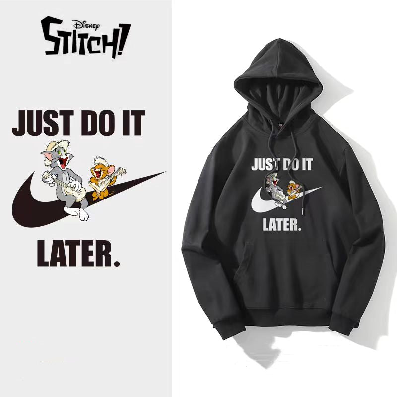 【tops】フード付きキャラクター薄手長袖パーカーG23743