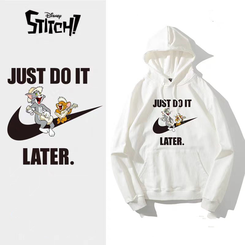 【tops】フード付きキャラクター薄手長袖パーカーG23743