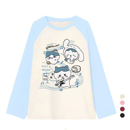 【tops】キャラクター春秋長袖TシャツG23746