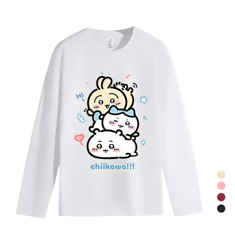 【tops】キャラクター春秋長袖TシャツG23747