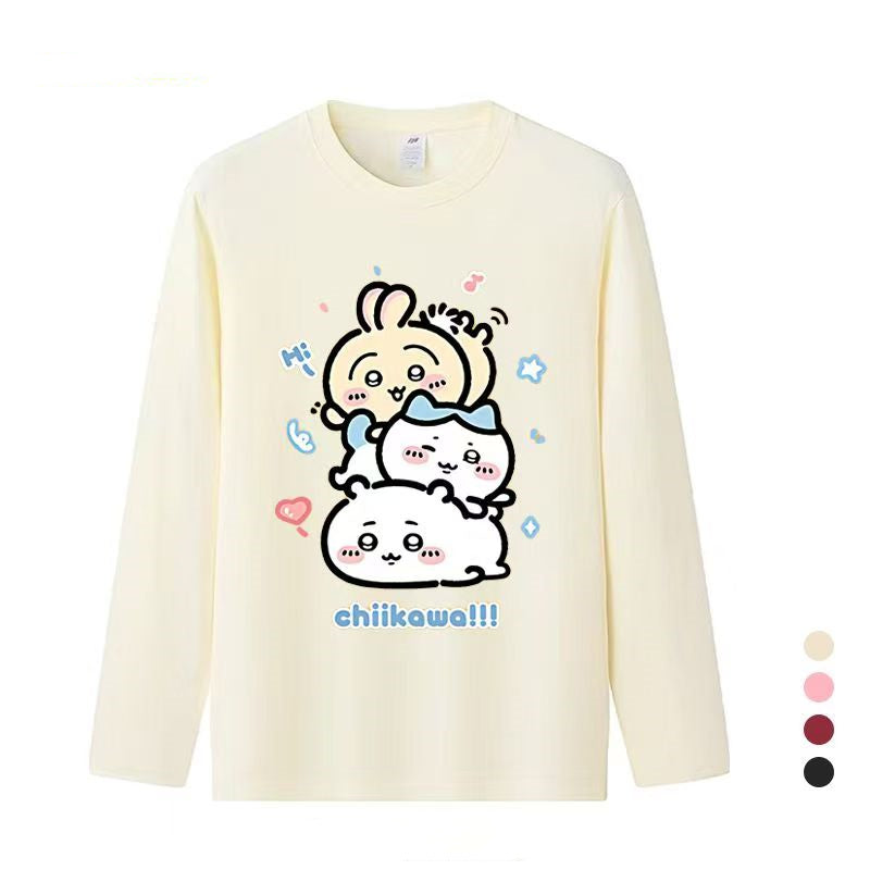 【tops】キャラクター春秋長袖TシャツG23747