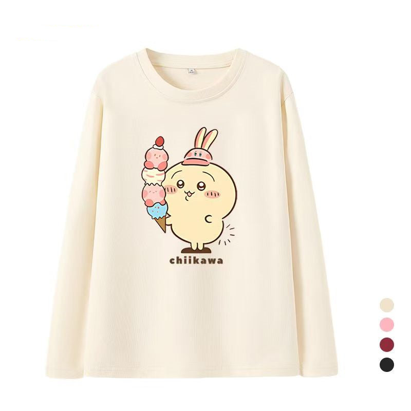 【tops】キャラクター春秋長袖TシャツG23748