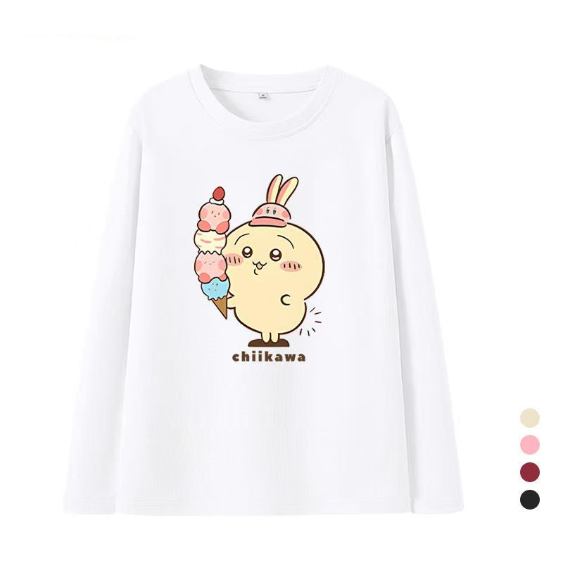 【tops】キャラクター春秋長袖TシャツG23748