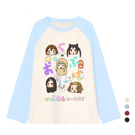 【tops】キャラクター春秋長袖TシャツG23749