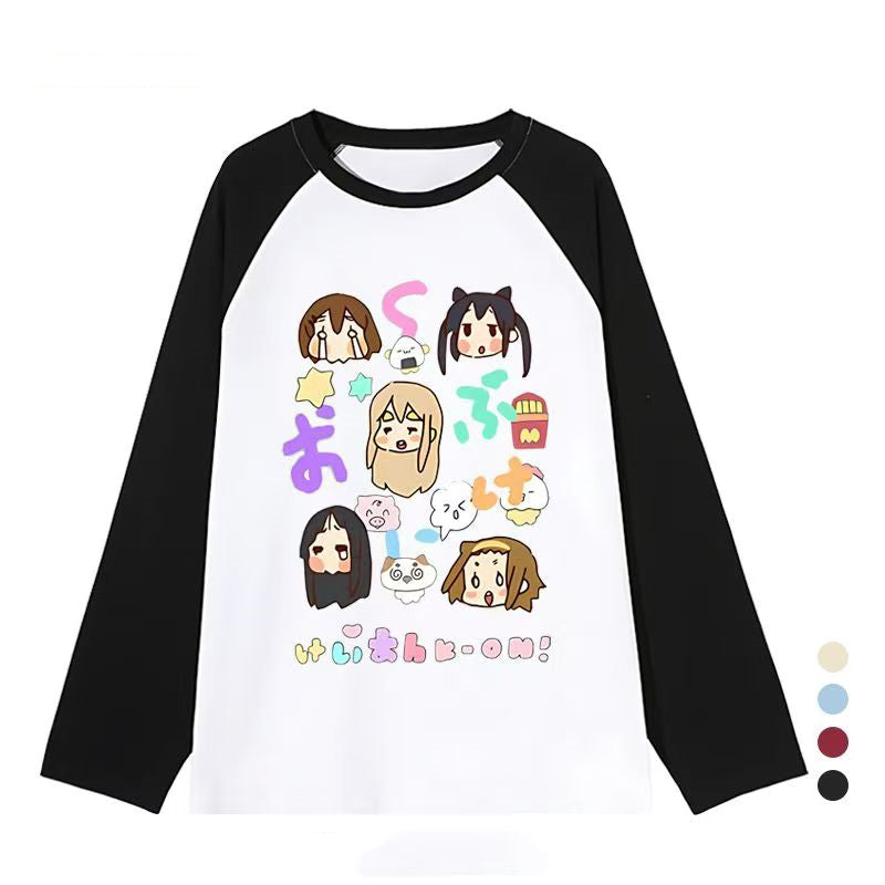 【tops】キャラクター春秋長袖TシャツG23749