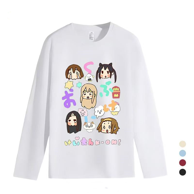 【tops】キャラクター春秋長袖TシャツG23749