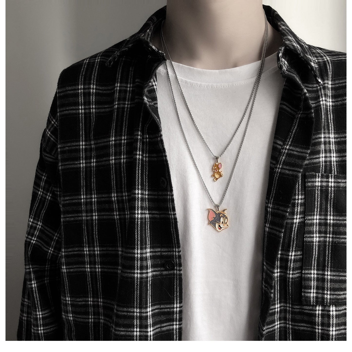 【小物】2点セットネックレスアクセサリーG23750