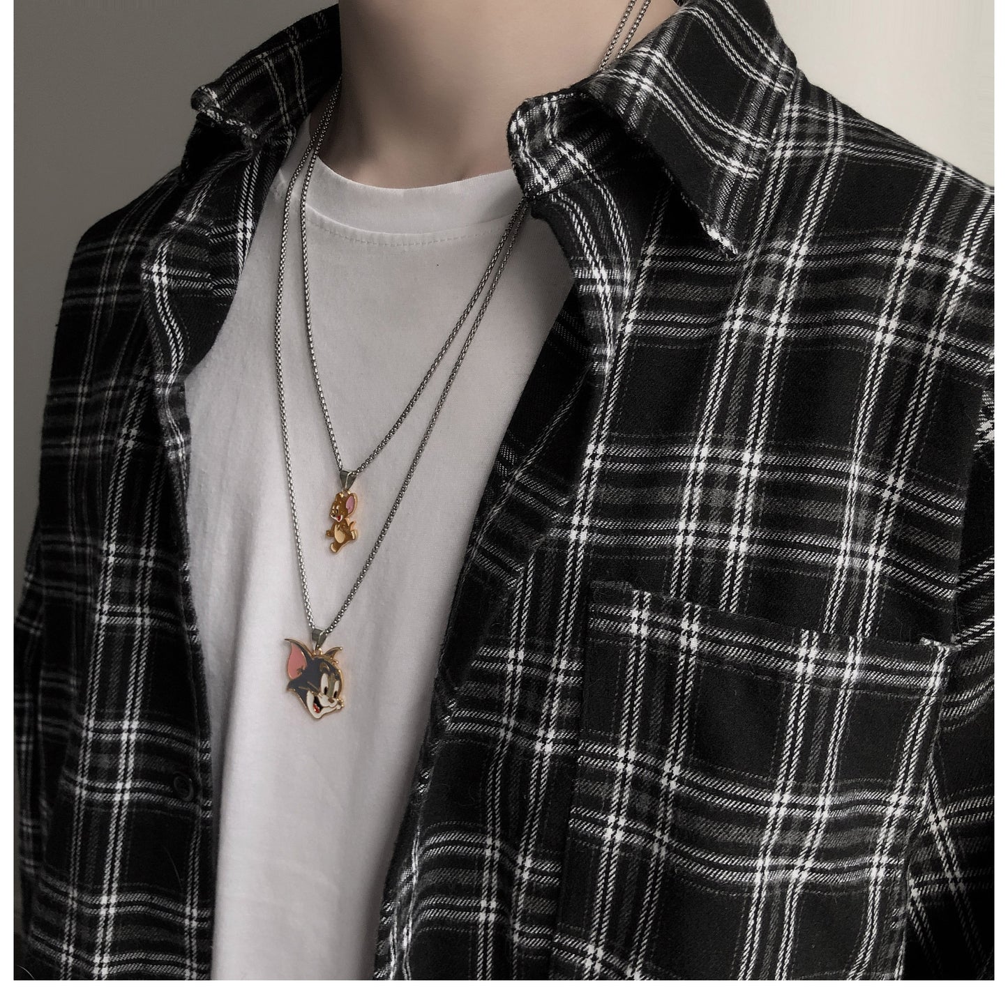 【小物】2点セットネックレスアクセサリーG23750