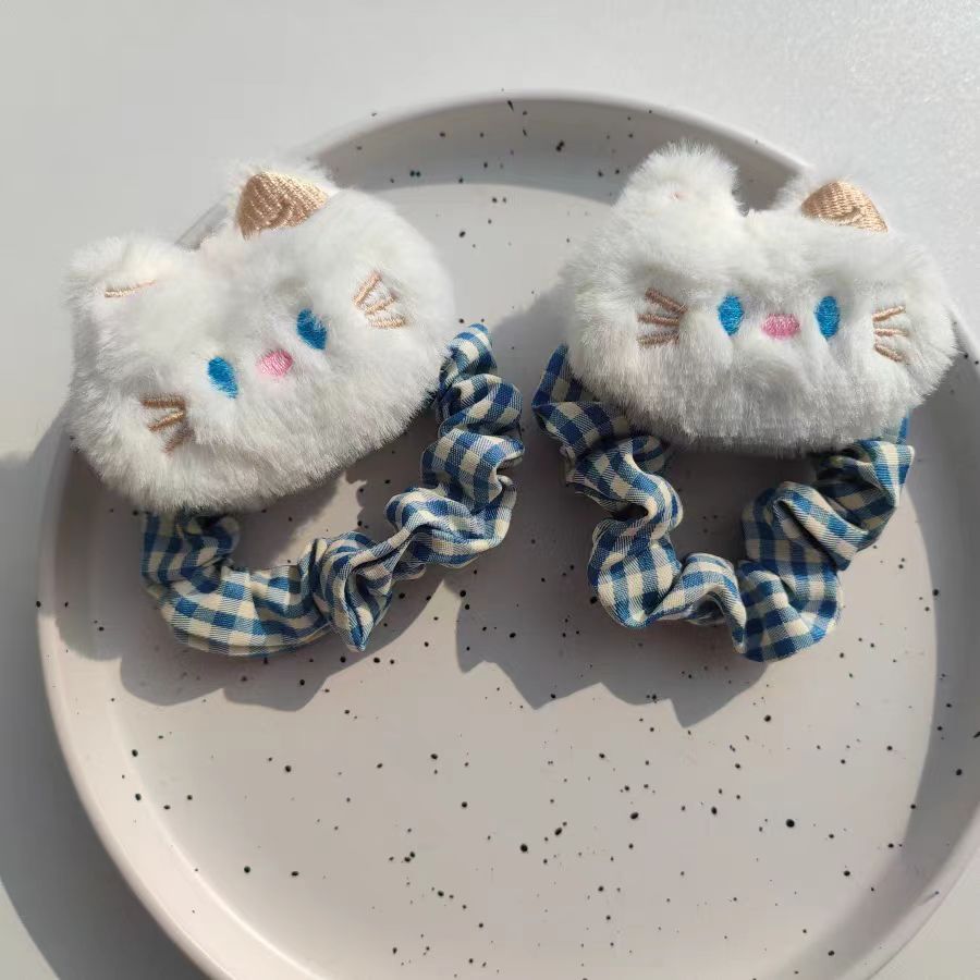 【小物】シュシュヘアゴム+ヘアクリップ3点セットG23755