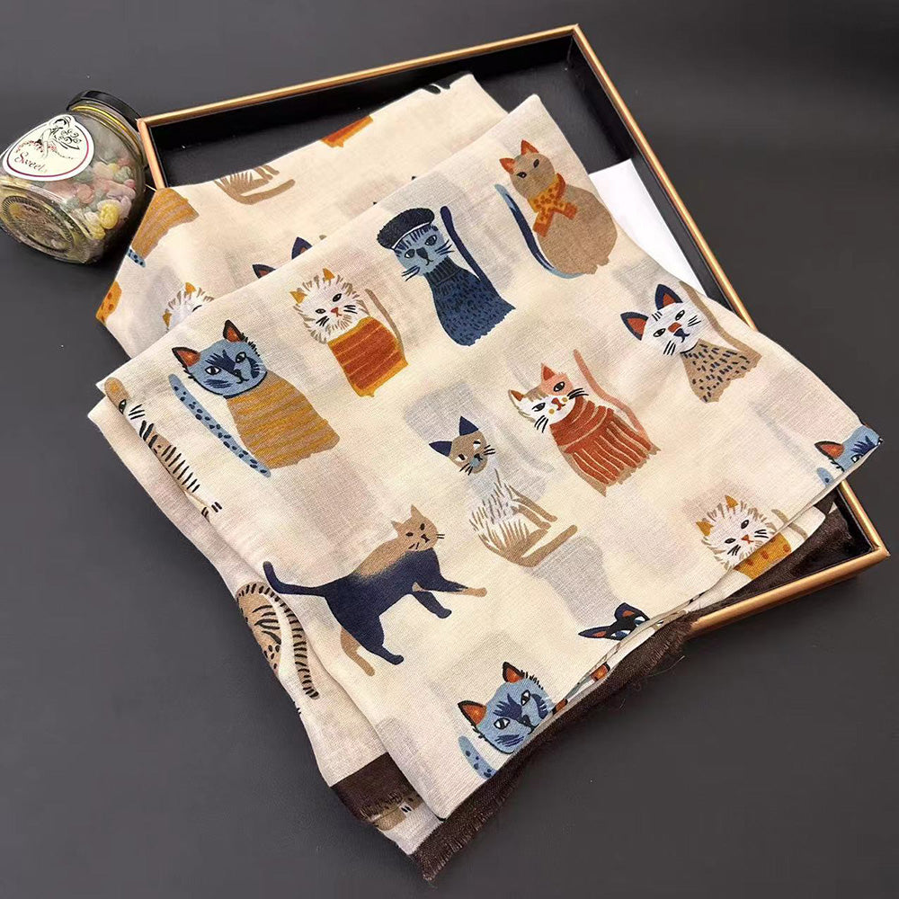 【小物】キャラクター配色スカーフG23756