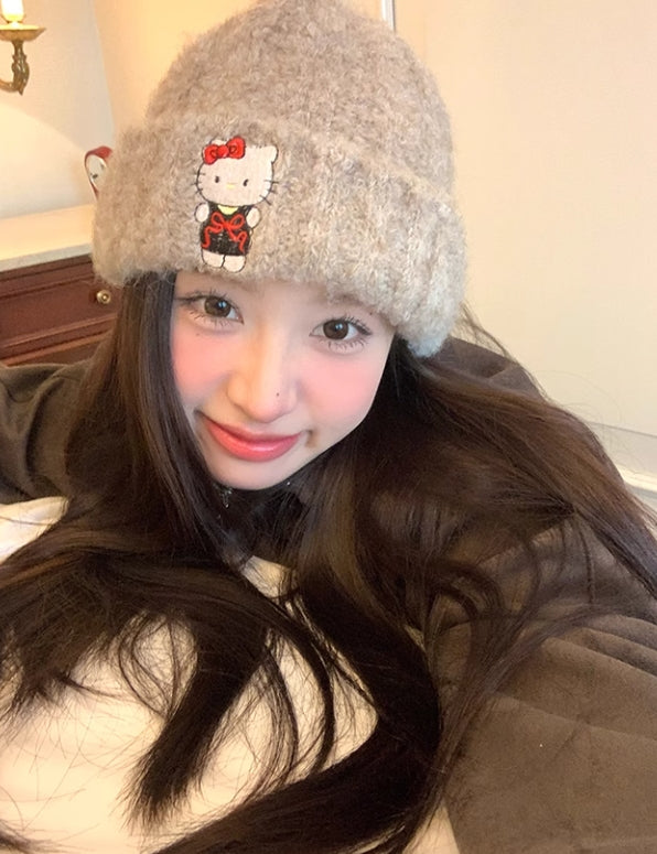 【小物】キャラクターニット帽子G23759