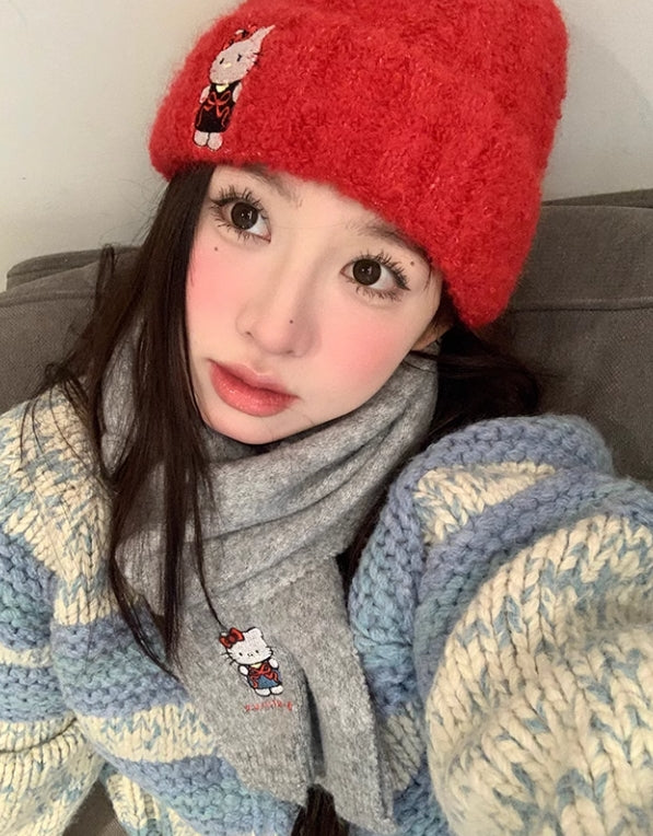 【小物】キャラクターニット帽子G23759