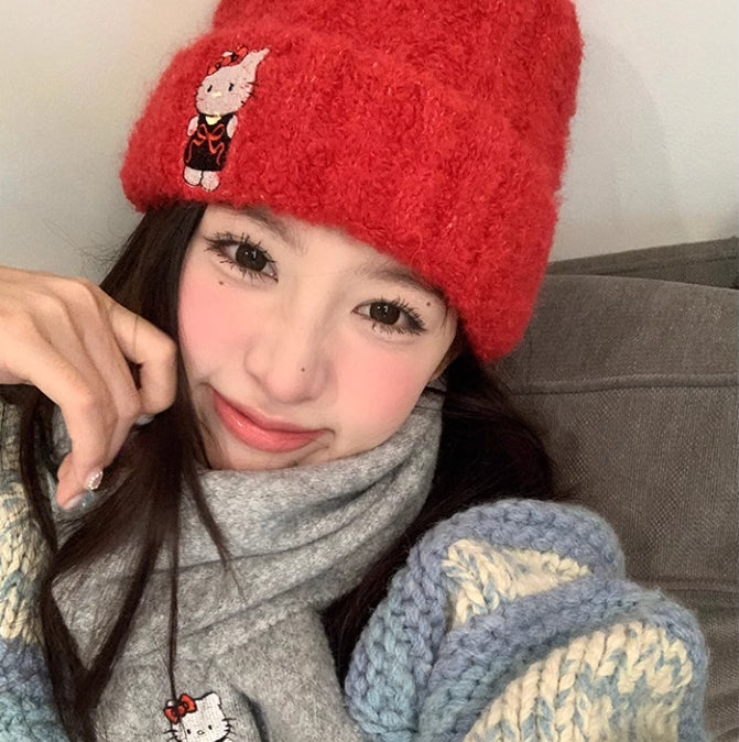 【小物】キャラクターニット帽子G23759