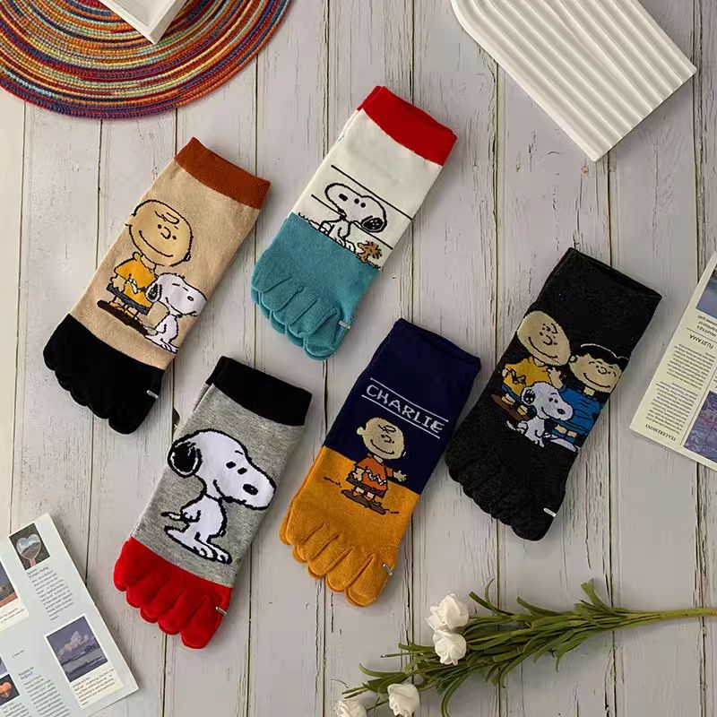 【ホーム・生活】5点セットキュート靴下G23765