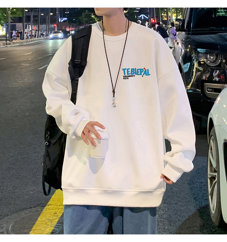 【tops】ラウンドネック春秋長袖パーカーG23773