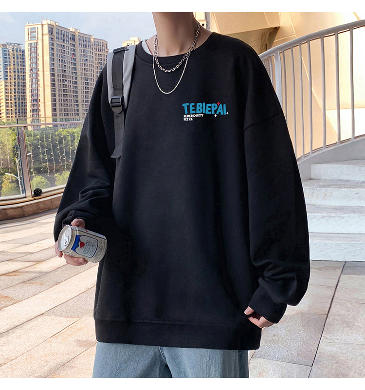 【tops】ラウンドネック春秋長袖パーカーG23773