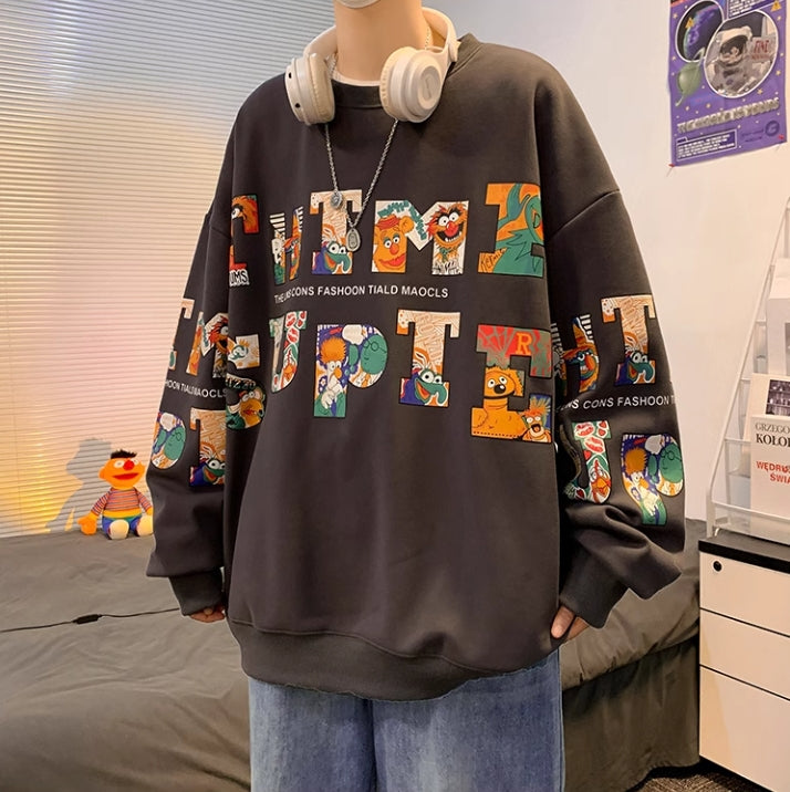 【tops】キャラクター春秋長袖パーカーG23775