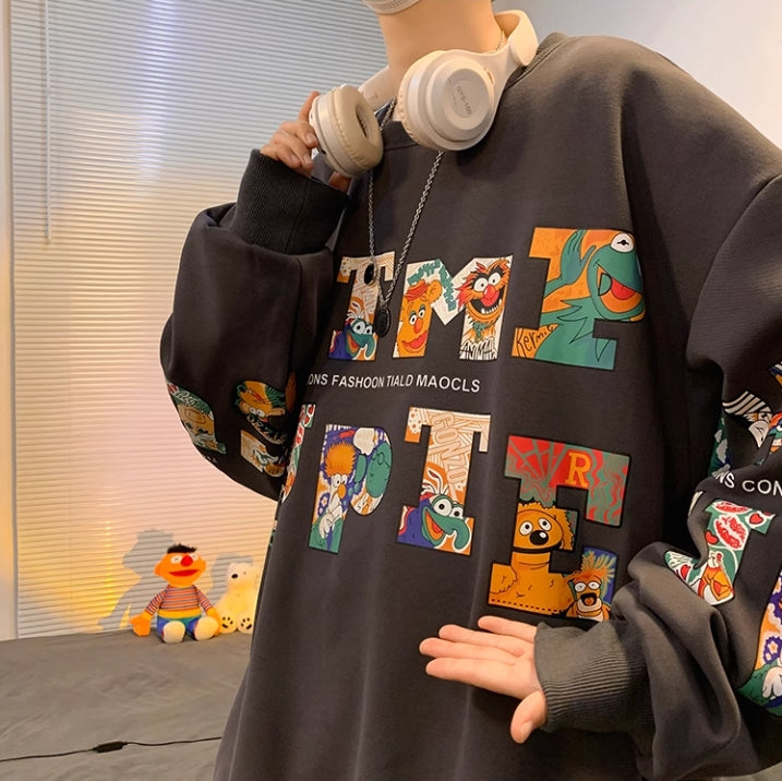 【tops】キャラクター春秋長袖パーカーG23775