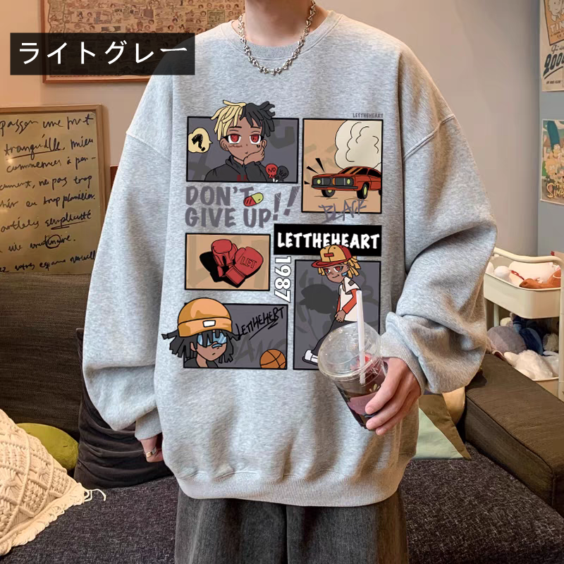 【tops】ラウンドネック春秋パーカーG23776