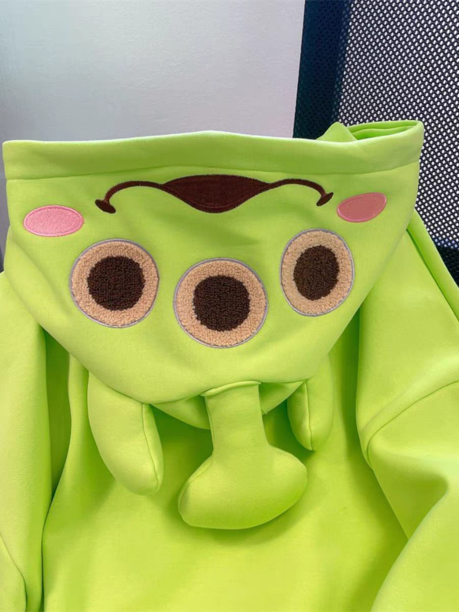 【outer】薄手パーカーフード付きアウターG23779