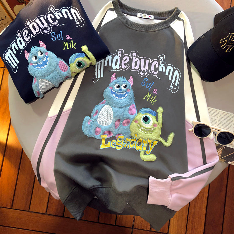 【tops】キャラクター春秋パーカーG23782