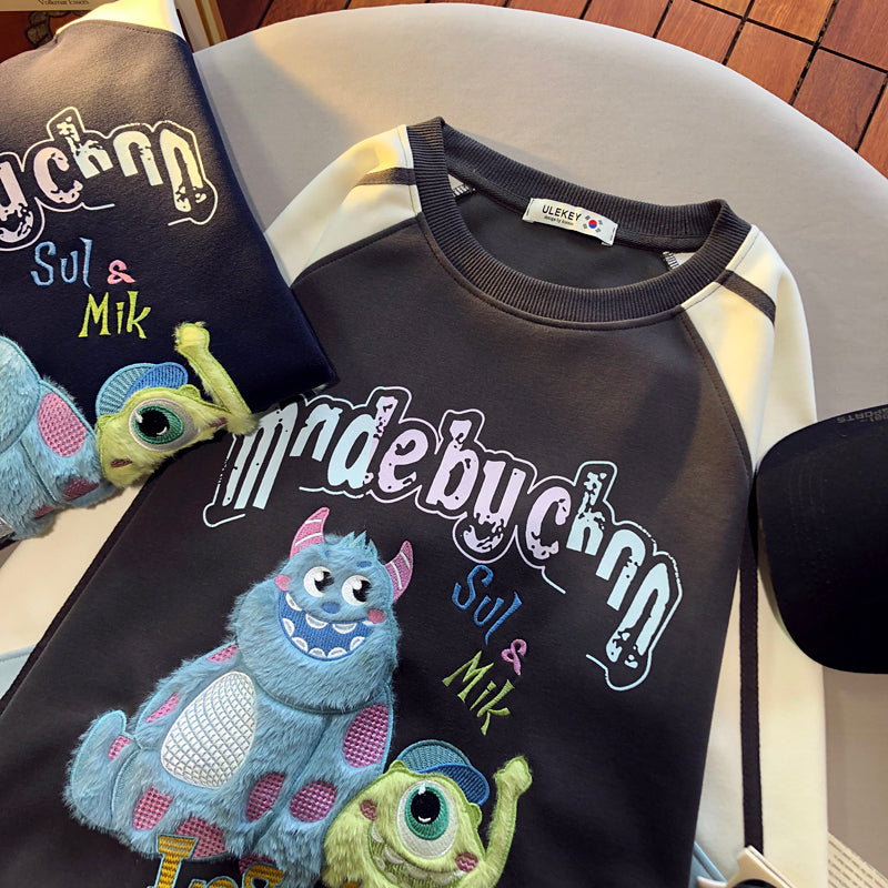 【tops】キャラクター春秋パーカーG23782