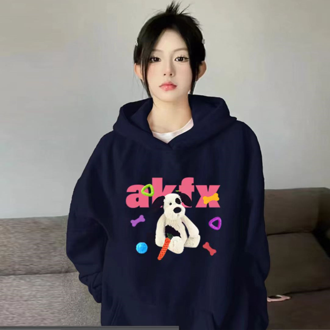 【tops】薄手フード付き秋パーカーG23788